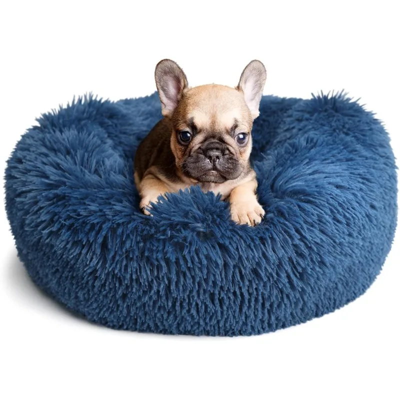 Calming Bed for Dogs 30 Inches Dog Beds for Medium Dogs Washable Anti-Anxiety Dog Beds for Medium Dogs