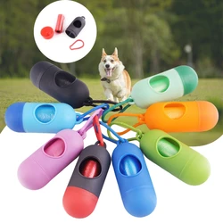 Dog Poop Bags With Dispenser Holder Clip Set Pet Waste Bag Pooper-scooper Bags Garbage Bag Dispenser Carrier Set Pet Accessories