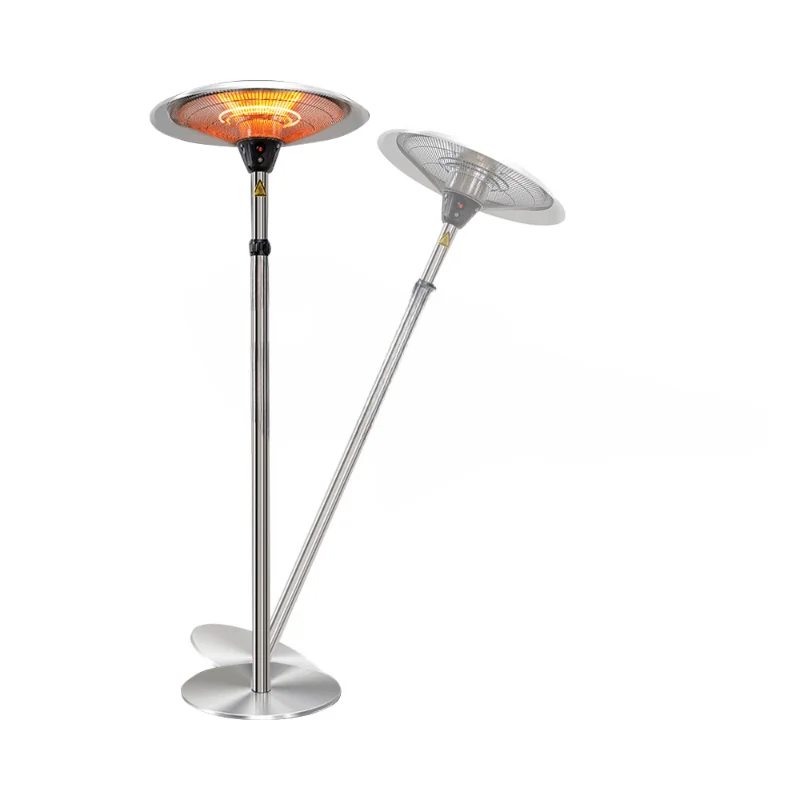 Infrared Electric Outdoor Umbrella Terrace Adjustable Heater 1200W/1800W/3000W Electric Umbrella Patio Infrared Heater