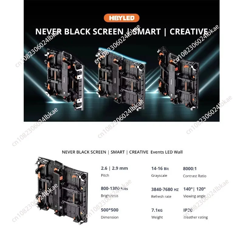 P0.9 P1 P1.9 P2 P2.5 P2.6 شاشة LED داخلية خلفية شاشة ديجيتال لوحة فيديو جدار مؤتمر الحدث مرحلة الحفل