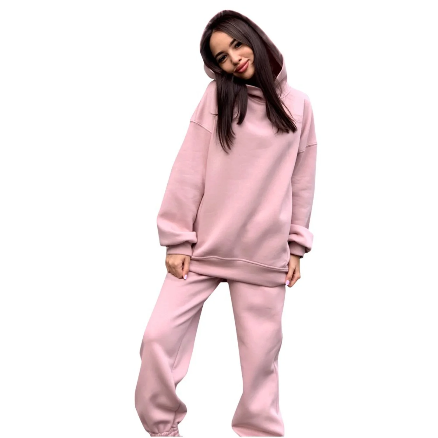 Newce Set 2 Piece Women Sweatsuit - Women Hoodies & Sweatpants Tracksuit Sets with Long Sleeve Hooded Joggers, Clearance Offer