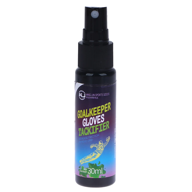 Guante de portero de 30ml, Spray de agarre de fútbol, tackificador de fútbol, agarre de portero, pegamento para guante adhesivo mejorado, 1 unidad