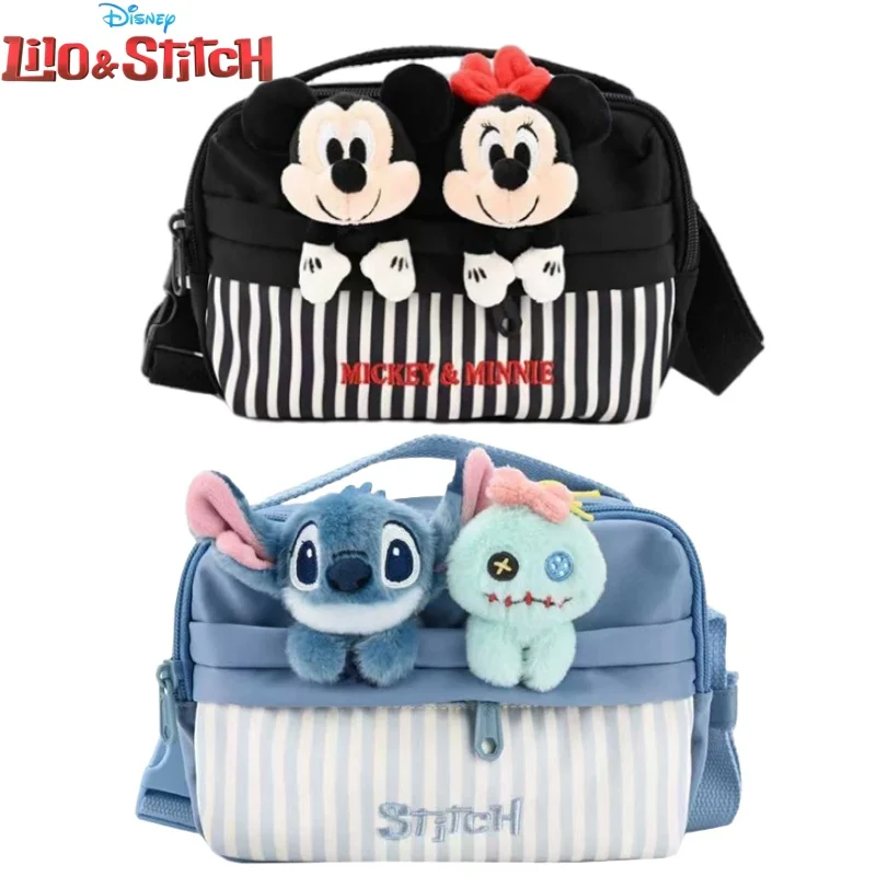 New Lilo & Stitch Shoulder Bag Cartoon Stitch Crossbody Bag Cartoon Anime Casual and Fashionable Daily Versatile Commuting