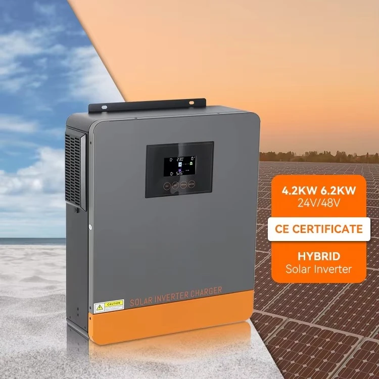 

PowMr 4.2kw 6.2kw 24V 48V 220V hybrid solar inverter Built-in 120A one-in-one solar inverter