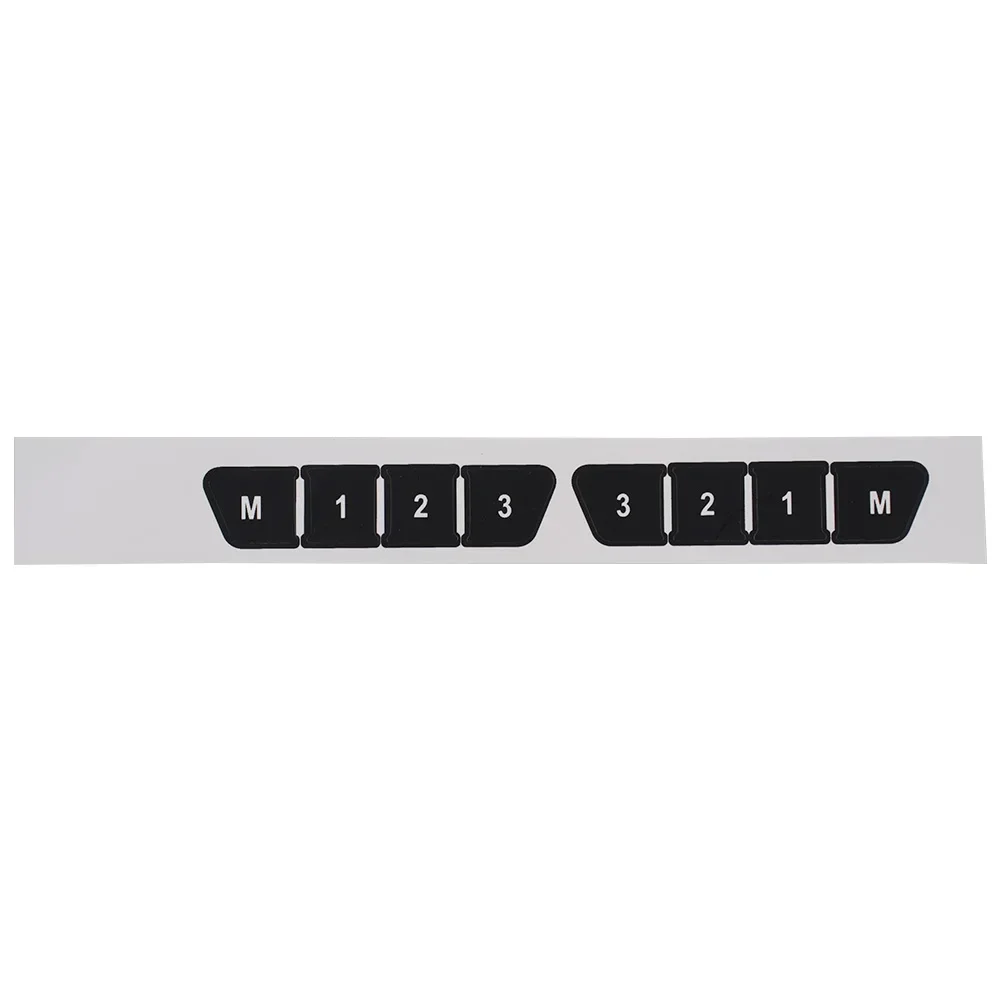 

Decals Sticker Button Repair Decor AC Accessories Accessory Black Brand New Steering Wheel Replaces New Quality