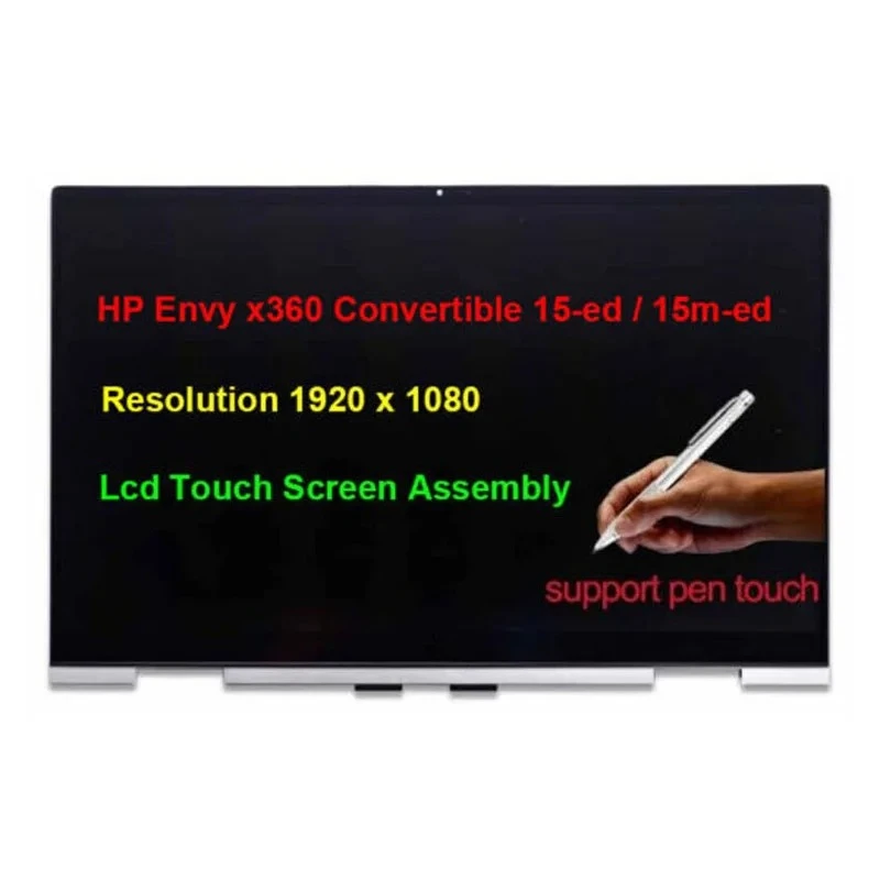 

NV156FHM-N4T ЖК-дисплей с сенсорным экраном + рамка для HP Envy x360 15t-ed000 15-ed