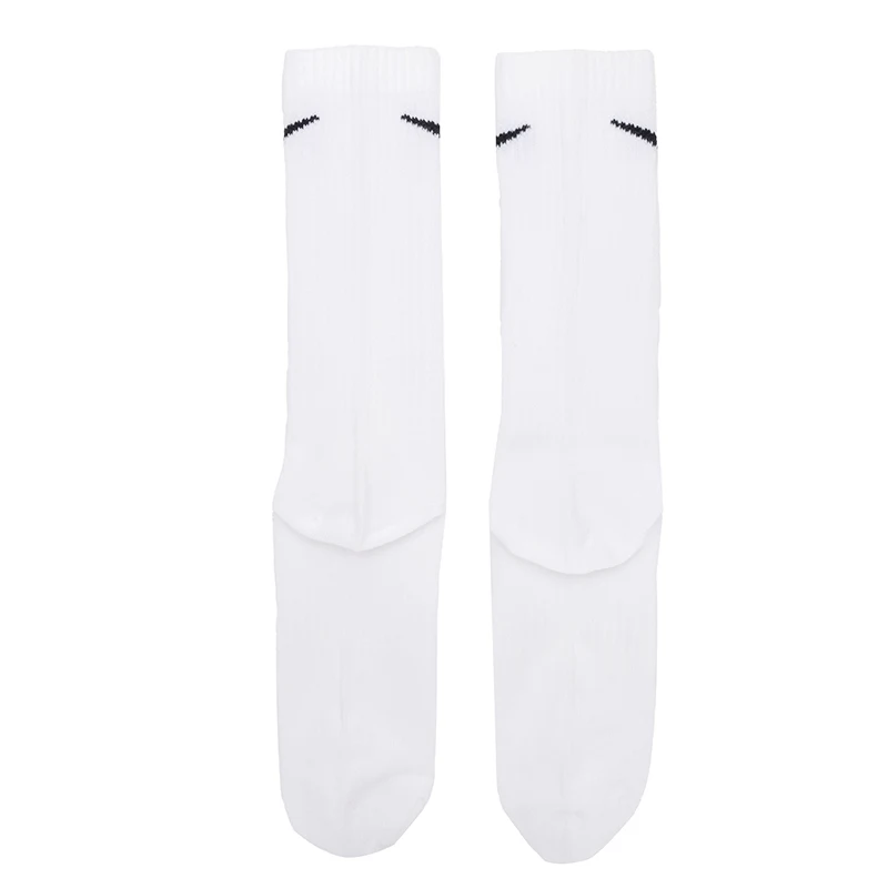 مجموعة Nike مكونة من ثلاثة أزواج من الجوارب الرجالية والنسائية للاستخدام اليومي Ltwt Crew 3Pr جوارب تدريب منتصف الساق Sx7676-100 #5