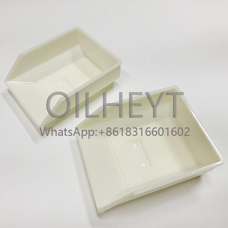 Vertical Packaging Machine Accessories, Tipping Bucket, Chain Bucket, Tipping Bucket, ABS Plastic Conveyor Belt Bucket