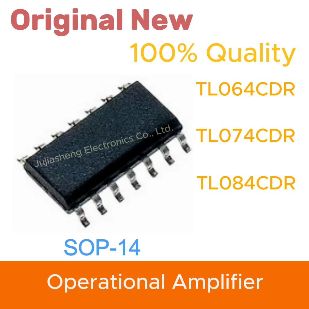 

(20PCS)TL064CDR TL074CDR TL084CDR SOP14 Input Operational Amplifier IC integrated circuit