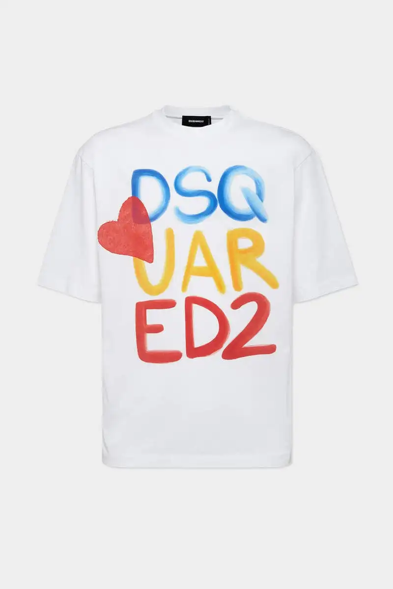 

2025 Summer ICON Mens Luxury Brand Designer T Shirts 2025 Summer Cotton Tees Tops DSQ2 Men Casual Cotton T-Shirt M TO 3XL