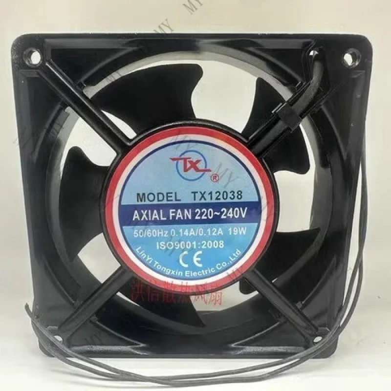 

TT 1 pcs for TONGXIN TX TX12038 AC220-240V 12038 12cm Aluminum frame cooling fan