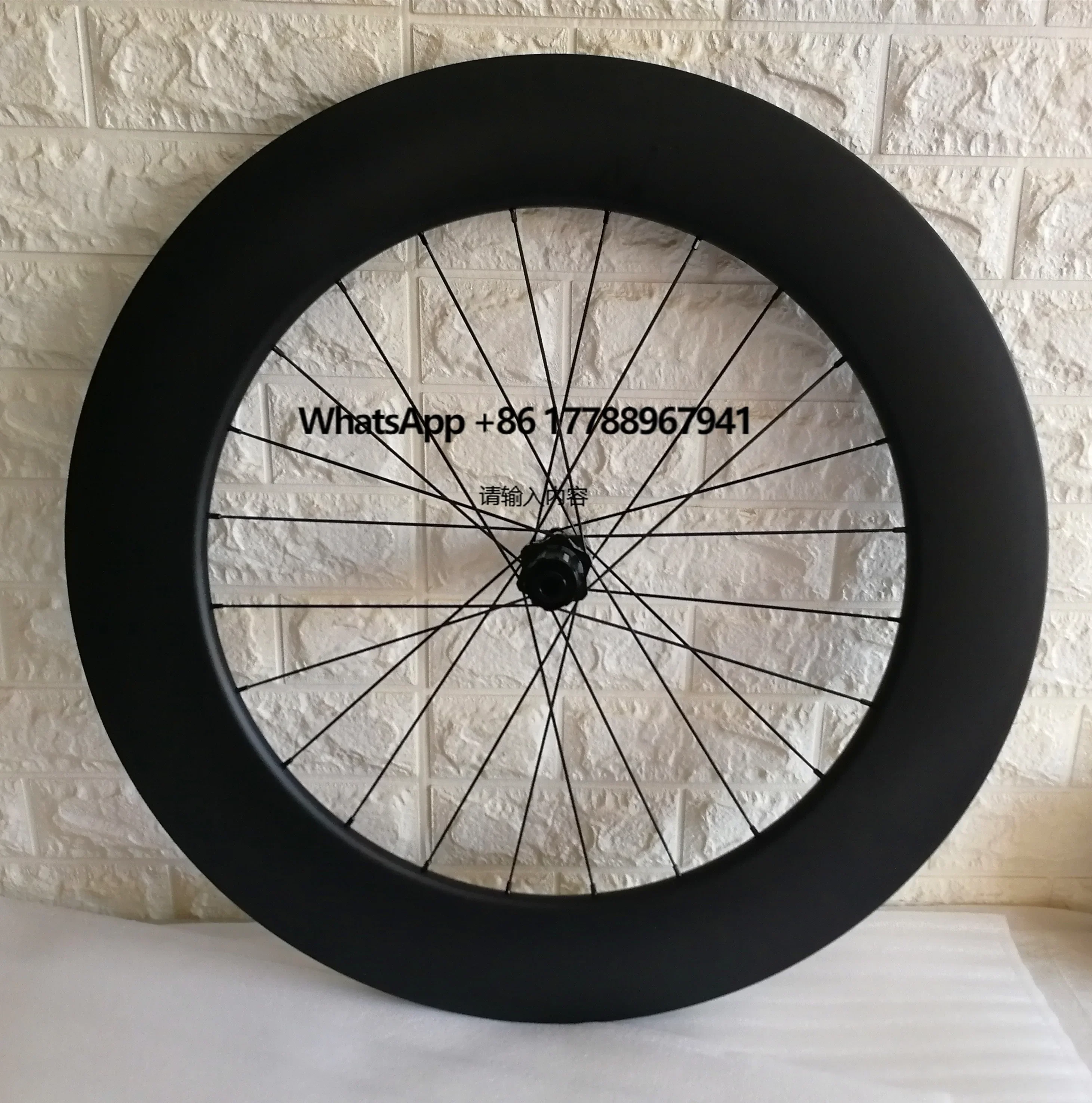 

88mm Carbon Road Wheels Disc Brake Carbon Fiber Wheels Bike DT Disc Brake Center Lock Hub 24 24 Holes