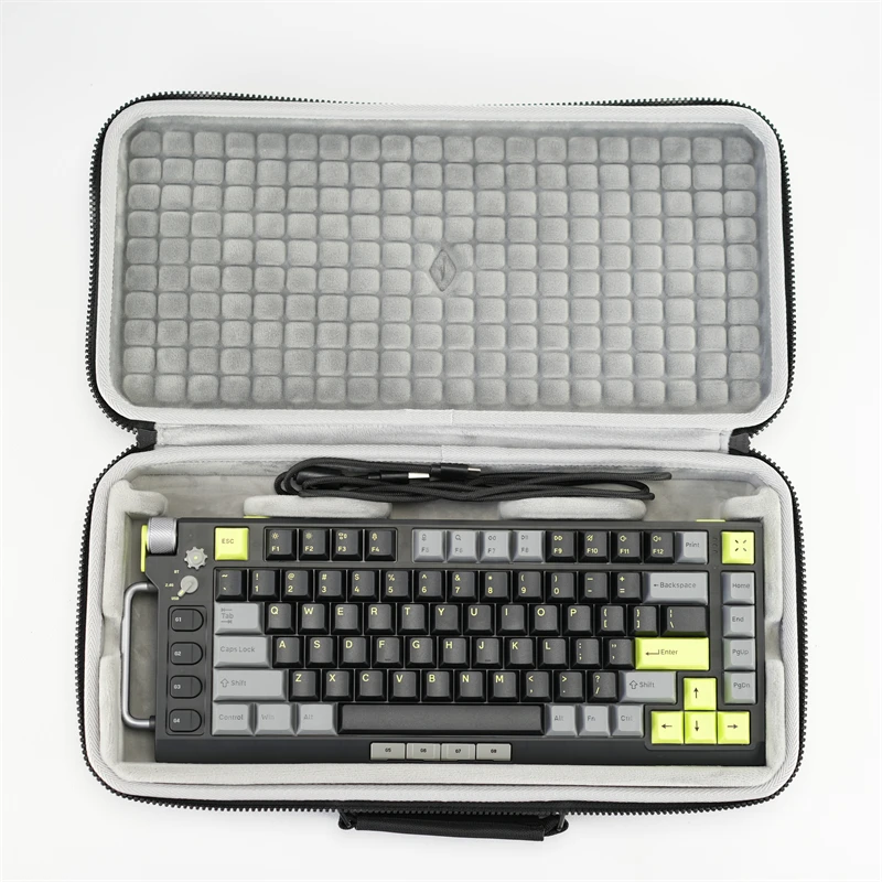 Keyboard bag for NuPhy Field75 keyboard Hard case protection