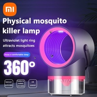 Xiaomi USB Rechargeable Mosquito Killer Lamp 365nm UV Bug Zapper for Home Bedroom Outdoor Portable Insect Trap Fly Catcher