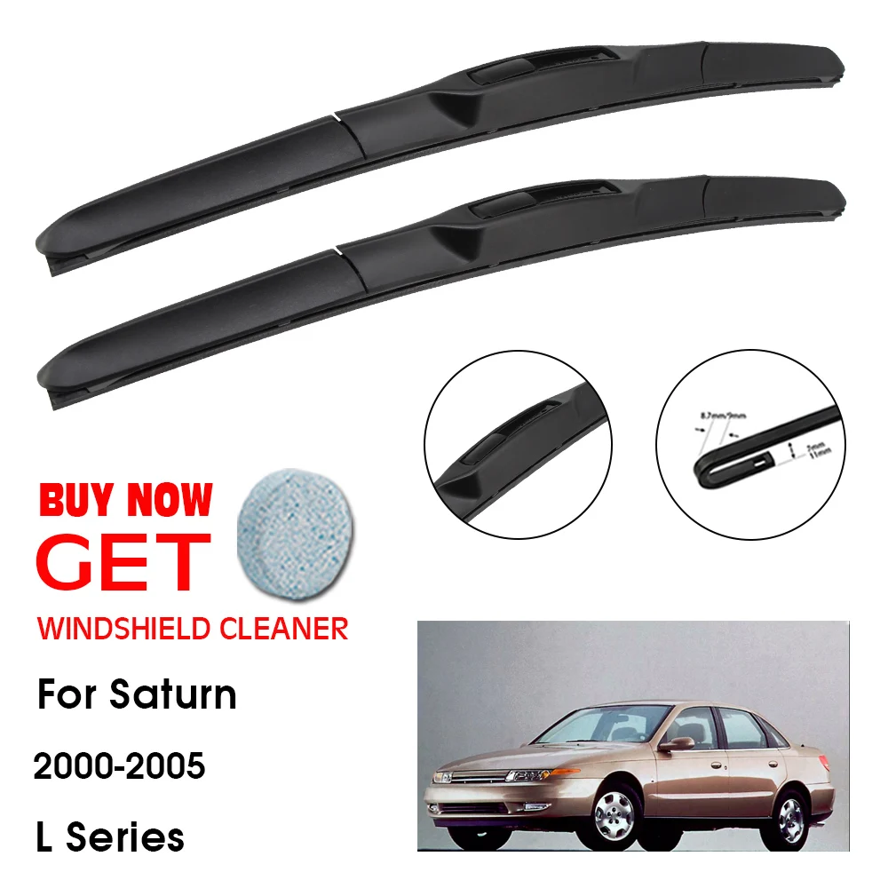 

Car Wiper Blade For Saturn L Series 19"+19" 2000-2005 Front Window Washer Windscreen Windshield Wipers Blades Accessories