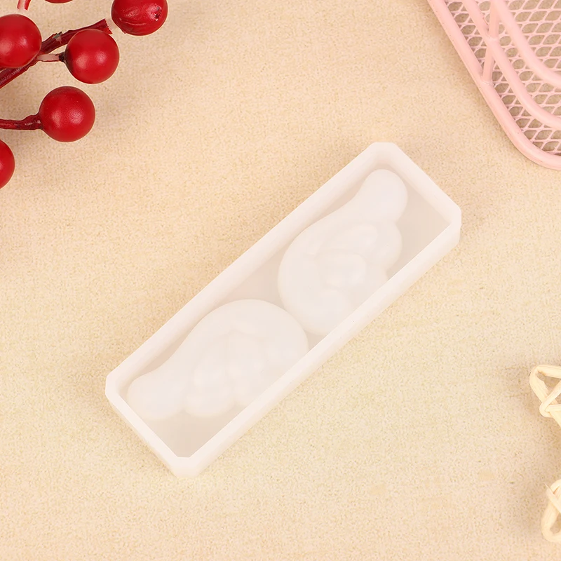 1Pc Cute Wing Silicone Mold DIY Angel Wing Fondant Mold For Cake Decorating Chocolate Candy Cupcake Decorating Mould
