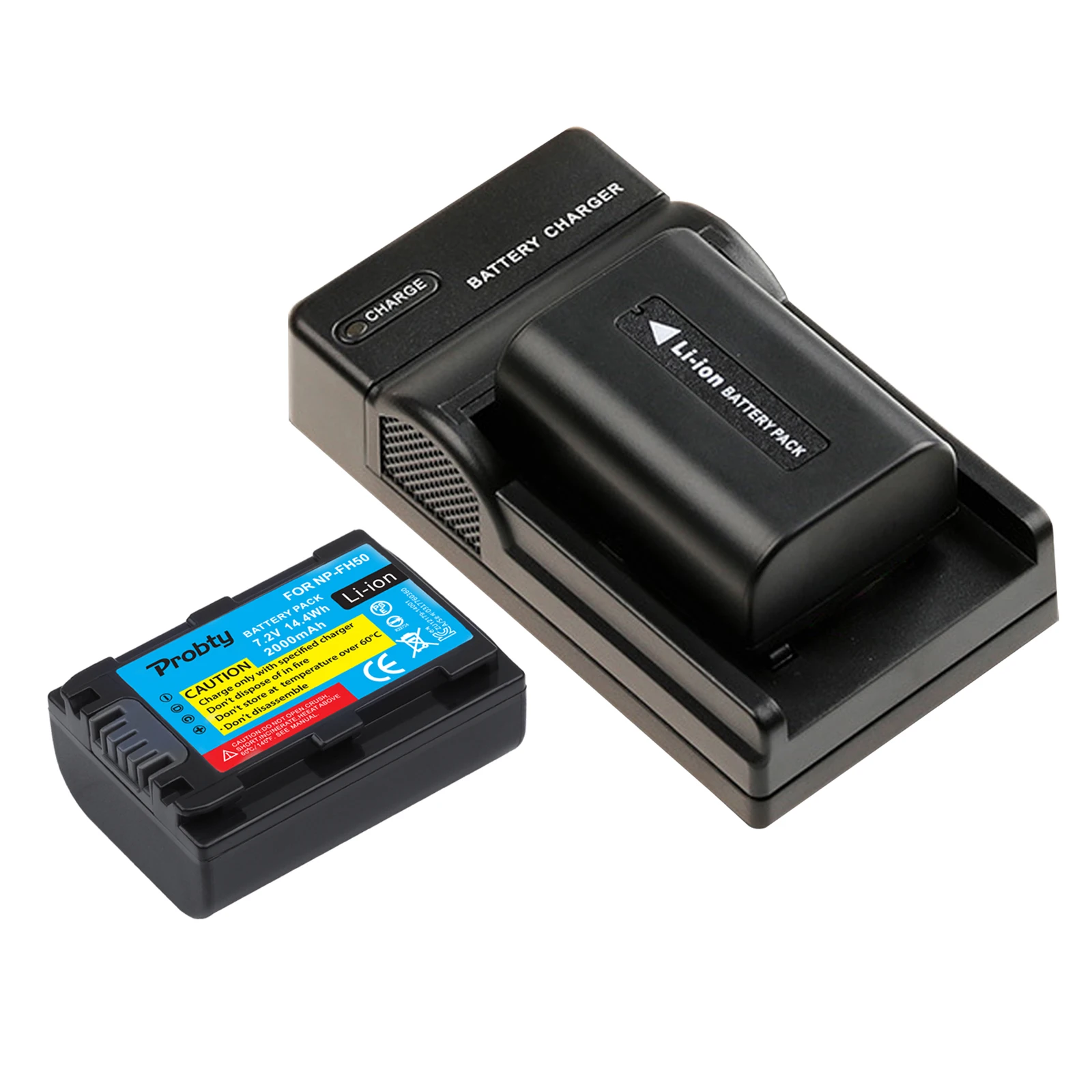 NP-FH50 NP-FH40 Battery 2000mAh for SONY DSC-HX1 DSC-HX100 DSC-HX200 HDR-TG1E HDR-TG3E HDR-TG5E DSLR-A230 A290 A330 Camera