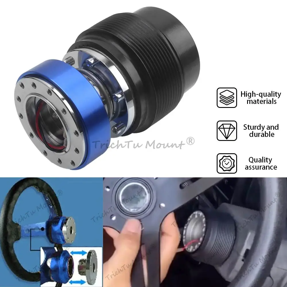 

Car Accessories Steering Wheel Hub Adapter 6 Hole Boss Kit for Acura CL RSX TL Honda Accord Civic Fit Prelude CR-V CR-Z 94-2014