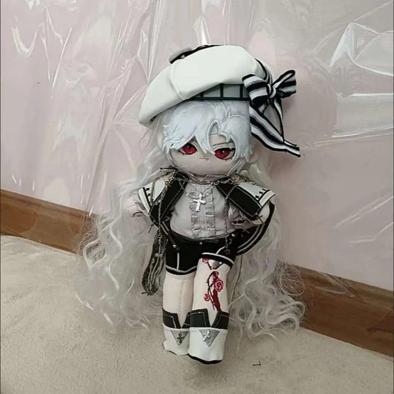 30cm Game Love and Deepspace Sylus Kawaii Cosplay Anime Soft Cotton Adorable Features Doll Body Long Leg Toy Figures Fans Gift