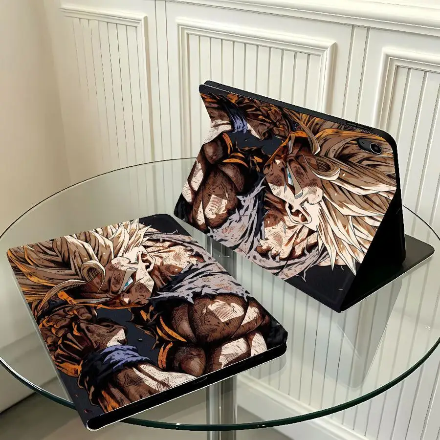 D-Dragons B-Balls Gokus Case for Apple iPad Air 11 13 M4 M3 M2 A16 2026 Pro11 13 10th 7/8/9th with Pencil Slot Air 4/5/6th