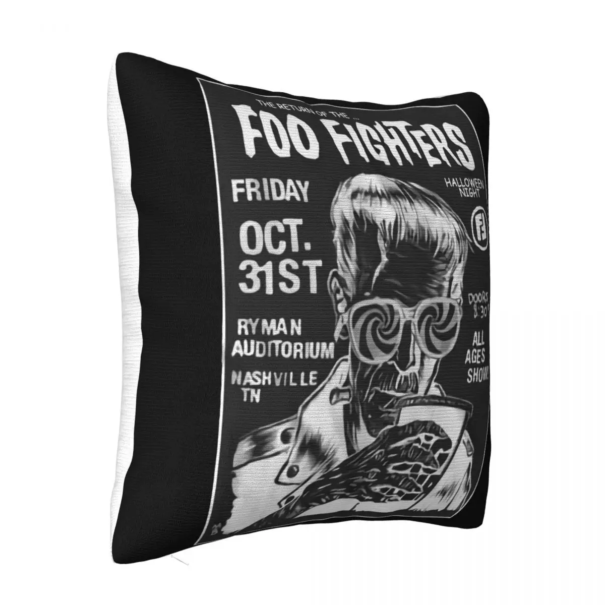 Foo Fighter The Return Of 2X Large Black Cool Designs Chinese Style Spring Youth Personalized Summer Pillow Case