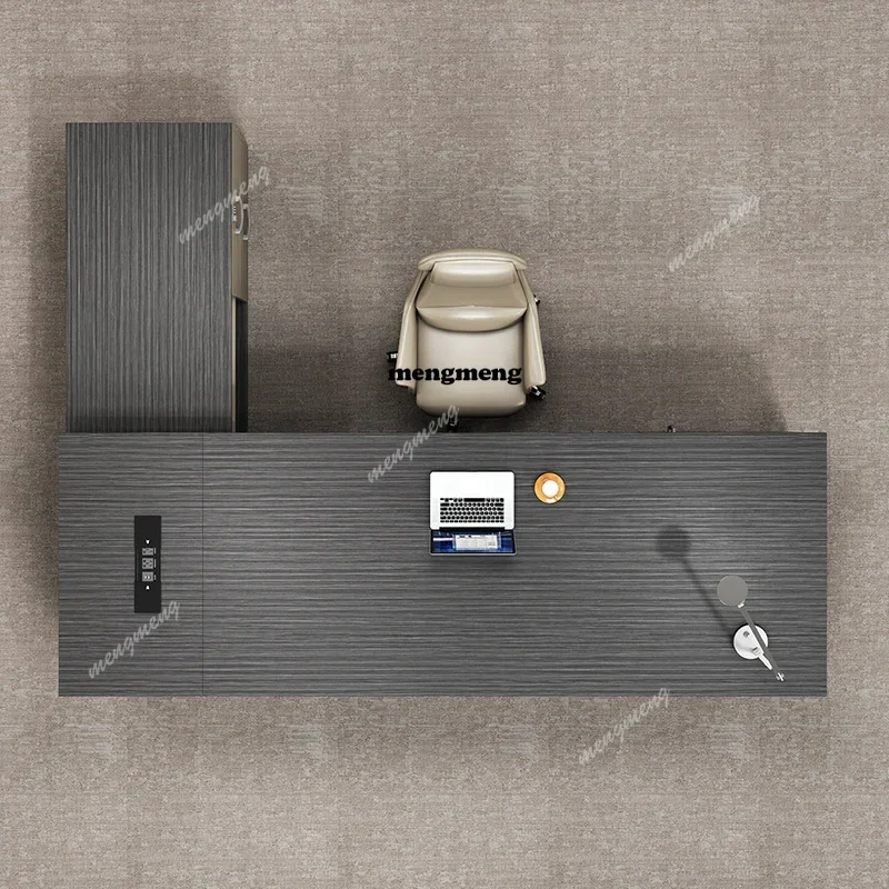 

Strong Nordic Office Desks Wooden Unique Simple Corner Drawers Office Desks Modern Cheap Luxury Schreibtisch Work Station Table