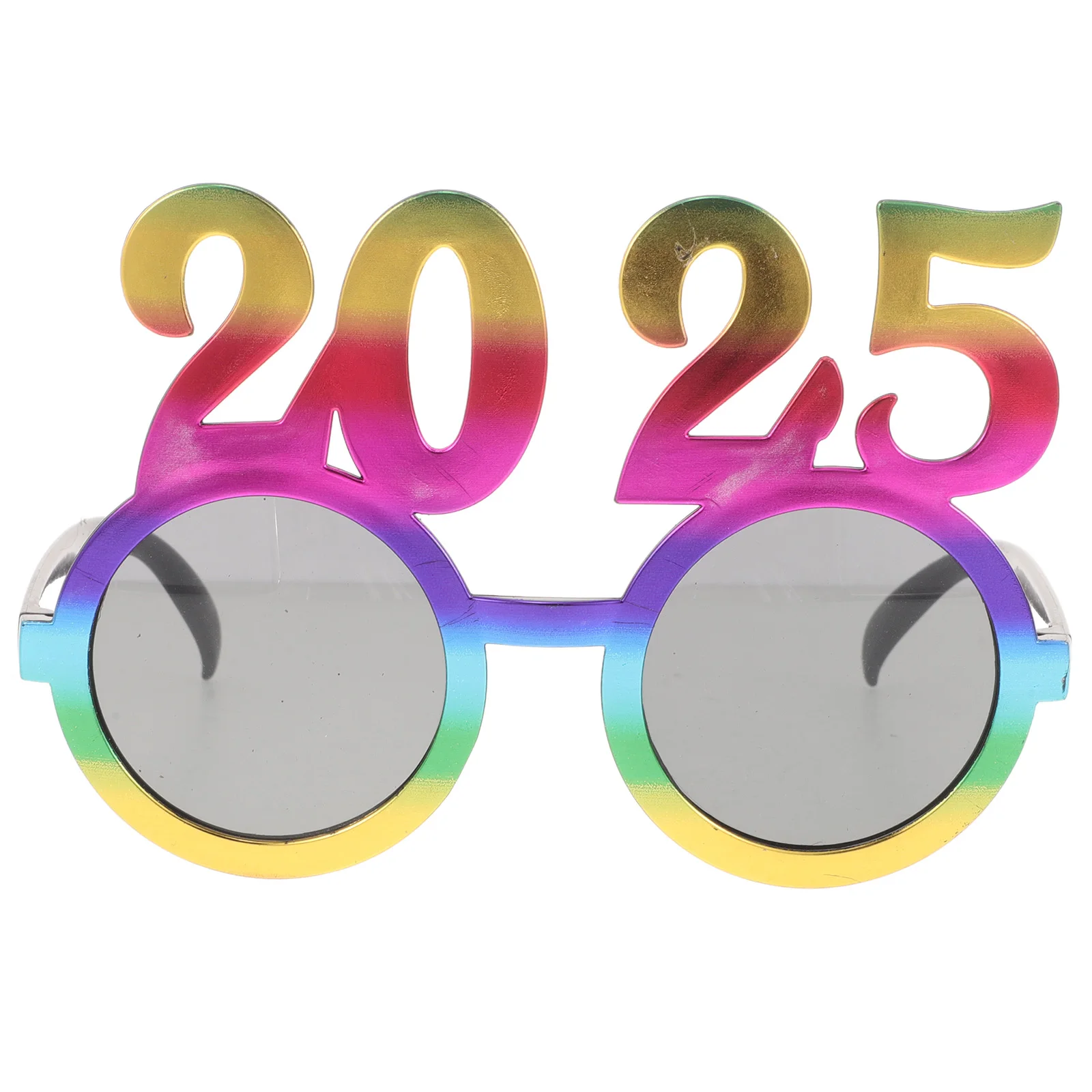 

2025 Eyeglass Photo Prop New Year Party Funny Glasses Celebration Holiday Event Party Decoration Happy New Year Props
