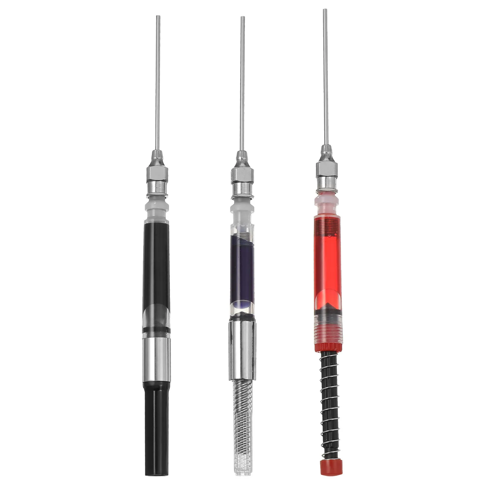 

3Pcs Fountain Pen Spring Converter Ink Absorption Tool Easy Clean Ink Auxiliary Absorber Filling Device Stationery Supplies