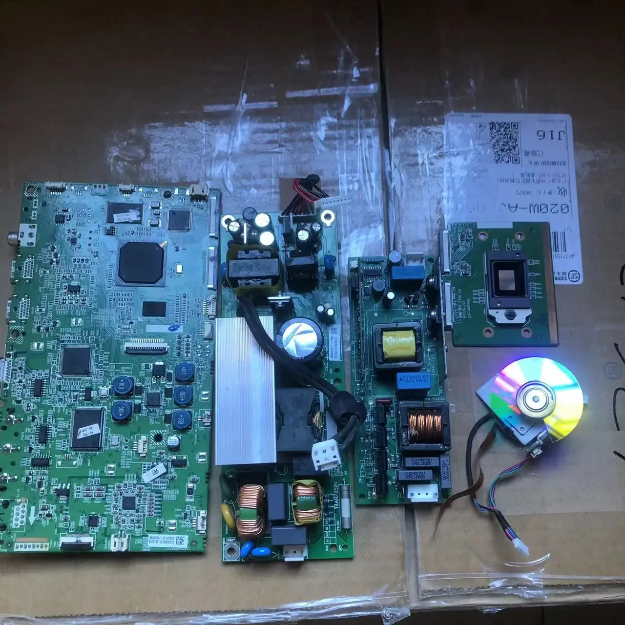 

Replacement part For Vivitek D873ST Projector Power supply /mainboard / 1024-6038B DMD CHIP and housing / PF21DC1105 color wheel