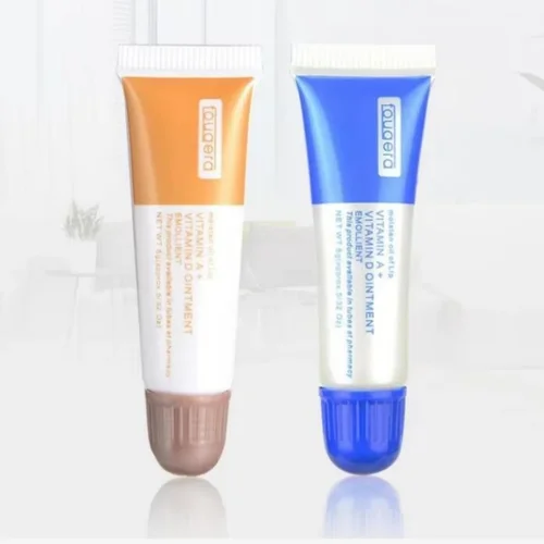 Crema de vitamina A D para el cuidado posterior del tatuaje, Gel curativo para la piel, anticicatrices, conserva el Color, accesorios para el cuidado de la PMU, 50/100 piezas