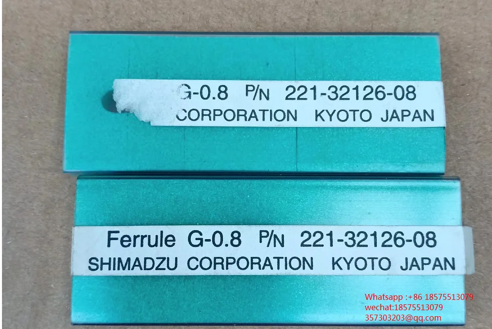 

SHIMADZU Ferrule G-0.8P /N 221-32126-08 Graphite Pad For Gas Chromatograph