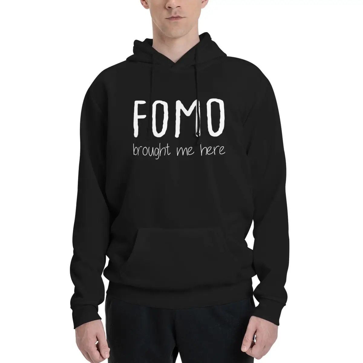 

Женский бархатный свитер с капюшоном Fomo Bring Me Here