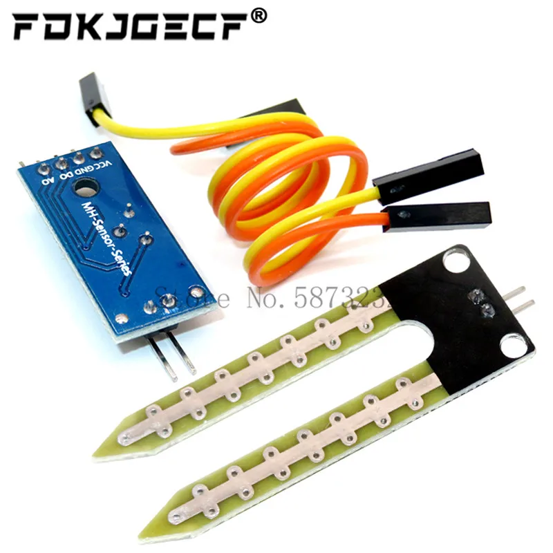 Picture 3: Smart Electronics Soil Moisture Hygrometer Detection Humidity Sensor Module For arduino Development Board DIY Robot Smart Car