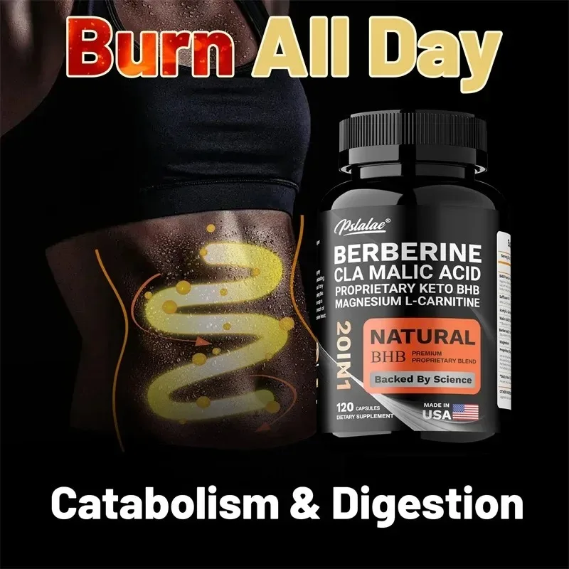

20-in-1 Advanced Ketone BHB Blend - Metabolism, Promote Digestion, Support Insulin and Liver Health - L-Carnitine, CLA