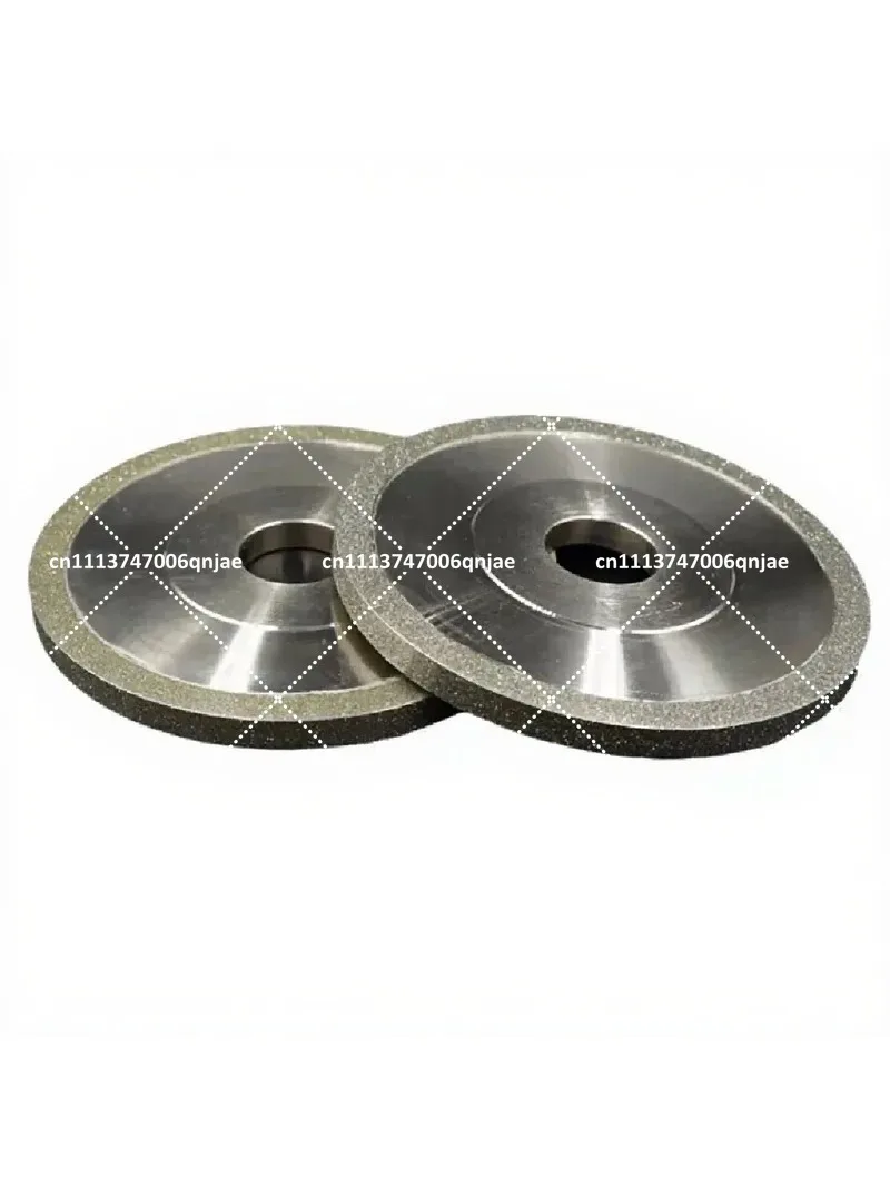 100mm CBN Diamond Grinding Wheel for Ceramic Tungsten Steel Milling Cutter Sharpening Alloy Parallel Emery Tool