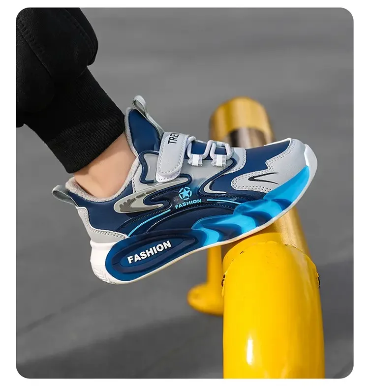 New Winter Children Shoes Boys Sneaker Warm Plush Kids Casual Sneaker Outdoor Walking Platform Fashion Sports Shoes for Boy