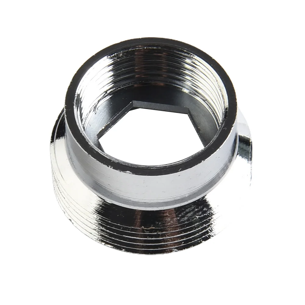 Metal Adaptor, Water saving Kitchen Tap Aerator Connector, Inside Thread Adapter, Suitable for Home, Office, School