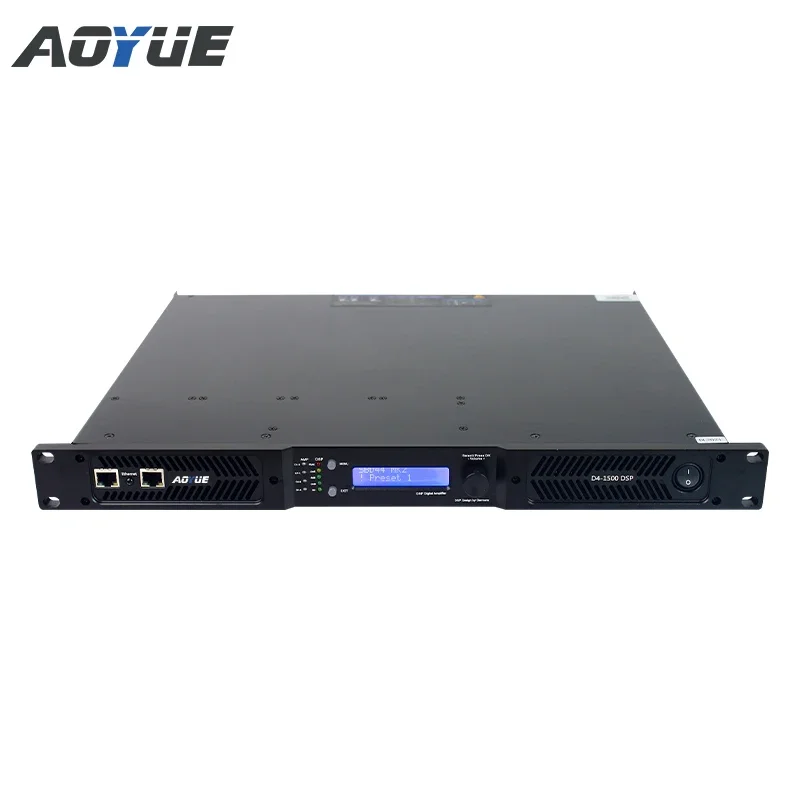 

D4-1500 Dsp 4-канальный профессиональный усилитель мощности класса D Fir 1500 Вт с Dsp