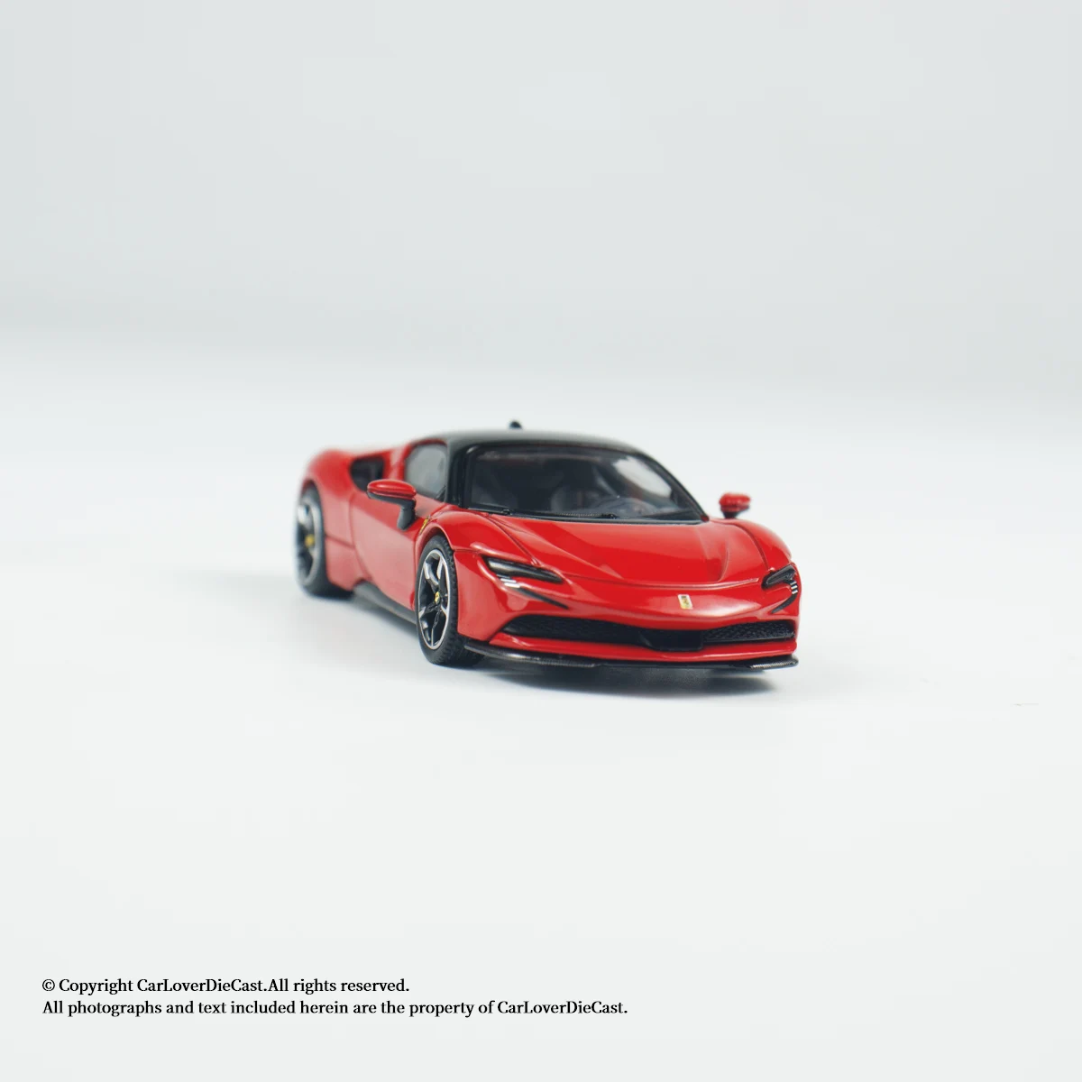 BBR 1/64 SF90 Rosso Corsa Lega Veicolo a motore Giocattolo Pressofusione Modello in metallo Collezione Regali per ragazzi