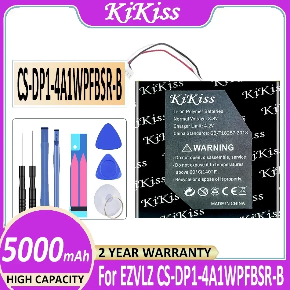 KiKiss Battery 5000mAh/11000mAh For HIKVISION Ezviz CS-DP1-4A1WPFBSR-B BL3602 BL3601 DP1 DP1S DP1C DP2 DP2C DP2S HD TP1