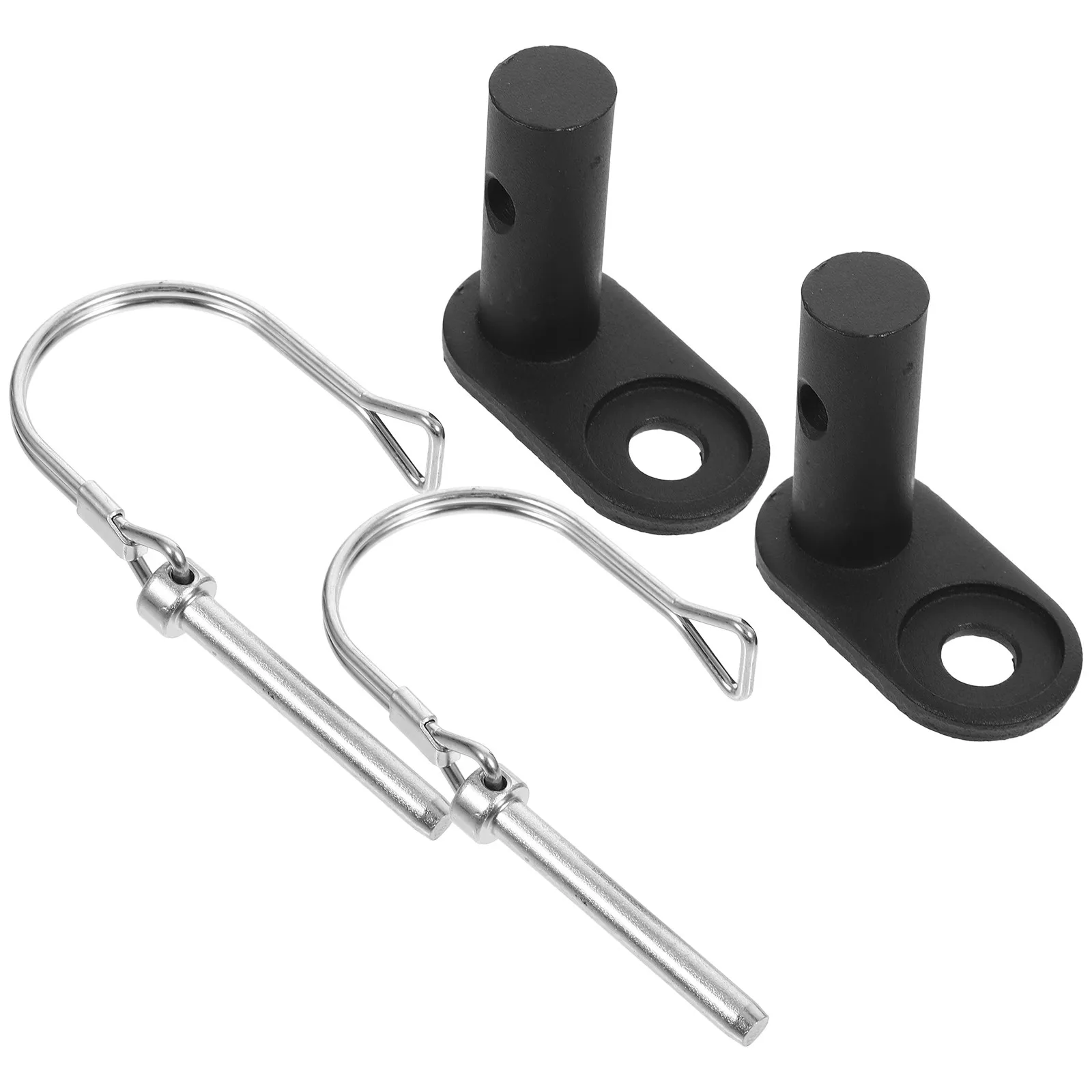 

2Pcs Baby Pet Trailer Coupler Practical Secure Bike Attachment Adapter Trailer Hitch for Cycling Stability Bike Coupler