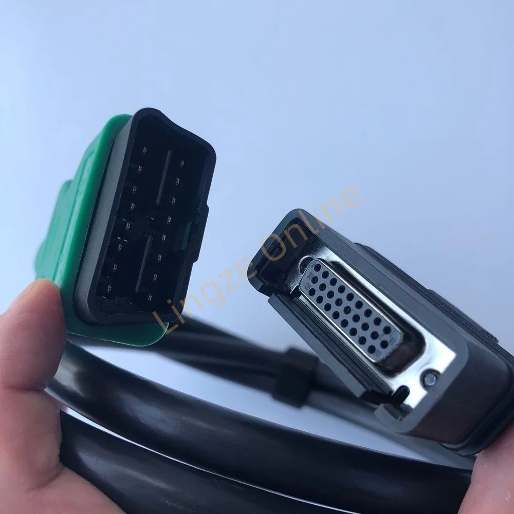 

Диагностический кабель-адаптер MAN CAT III T200 OBD2 с 16-контактного на 26-контактный разъем для грузовиков и автомобилей, инструмент для ремонта