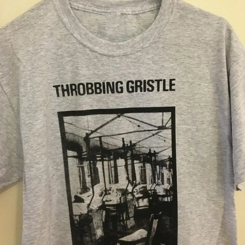 New Throbbing Gristle band For Fans S 5XL  T shirt SS316