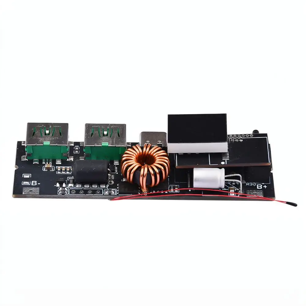 Dual C Port Module For DIY Charging 65W 100W Fast Charger 3S 4S 5S Li Ion Battery Management Board Circuit