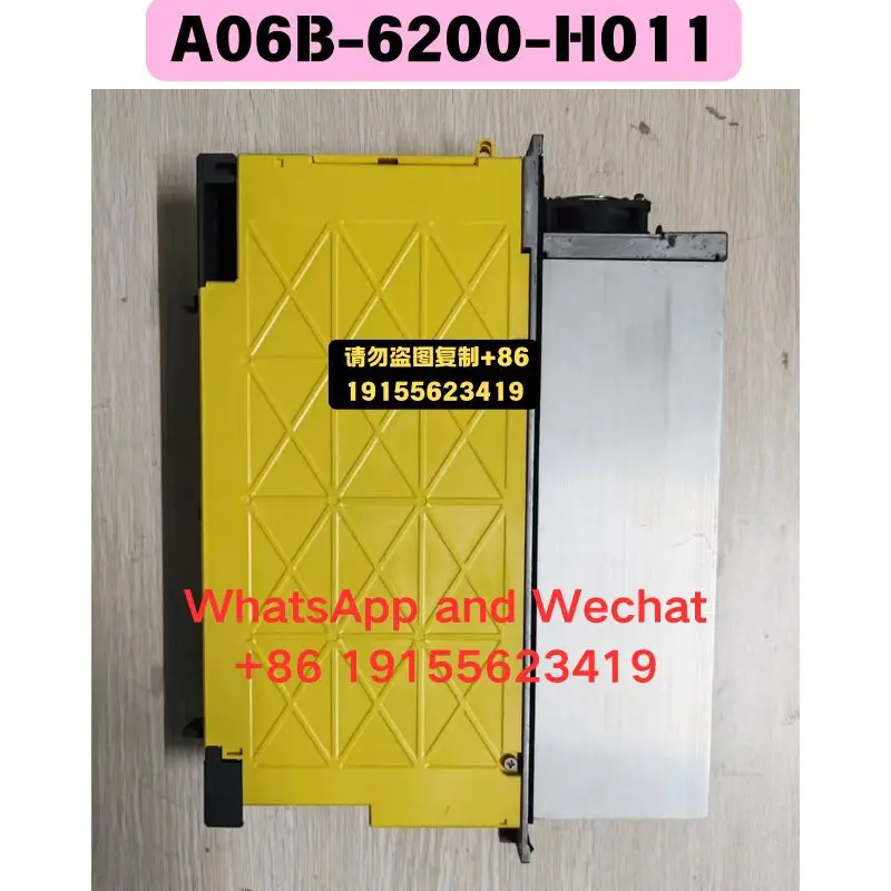 Used OEM disassembled parts Driver A06B-6200-H011 Functional test OK Quick delivery