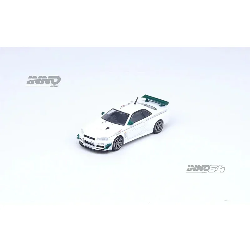 

INNO In Stock 1:64 Skyline Gtr R34 V Spec Tuned Mine`s Diecast Diorama Car Model Collection Miniature Toys