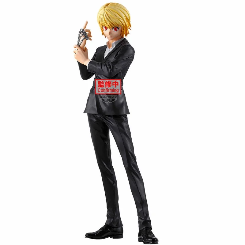 

[Pre Sale] Genuine Anime Toy Hunter × Hunter Grandista Kurapika Fire Red Eye 27cm Figure Model Ornament Toy Boy Gift