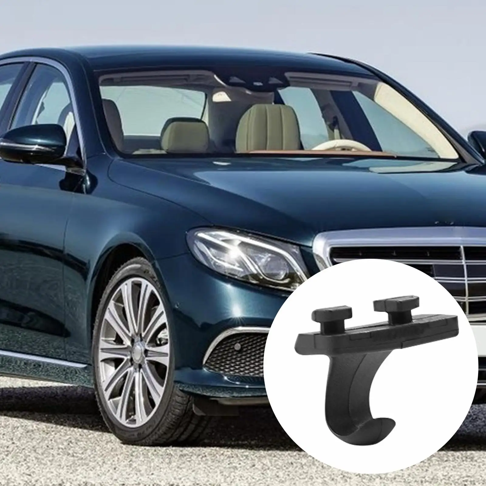 

Крючок для штор для теней для окон, монтажная пряжка для рулонных штор, фиксатор солнцезащитного козырька для Mercedes-Benz E/C, крючок для солнцезащитного козырька