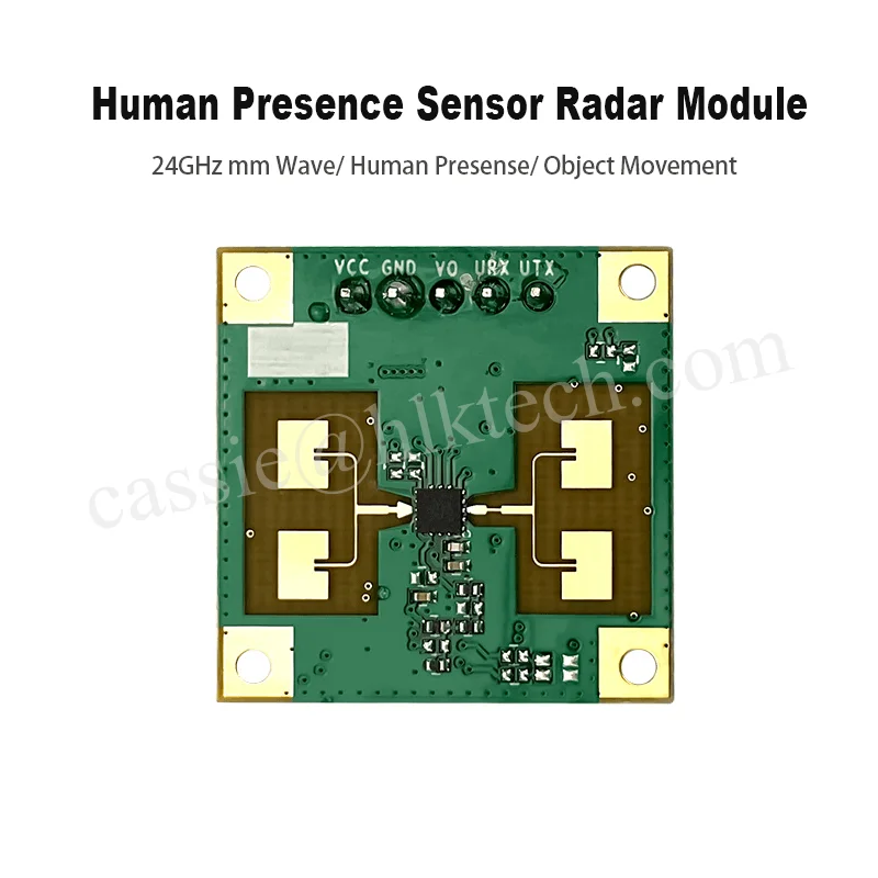 HLK-LD1115H Radar Sensor Module 24GHz Microwave Vehicle Moving Object Moving Human Existence Sensing Head Distance Sensor Module