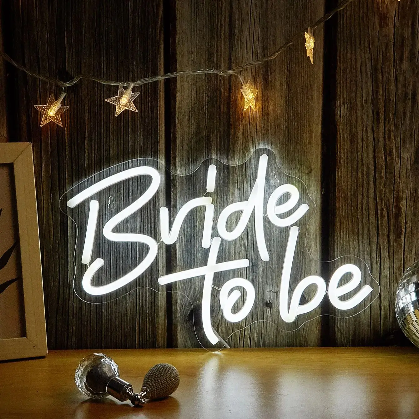 Chi-buy LED Neon Bride To Be USB Powered Neon Signs Night Light 3D Wall Art & Game Room Bedroom Party Decor Lamp Signs